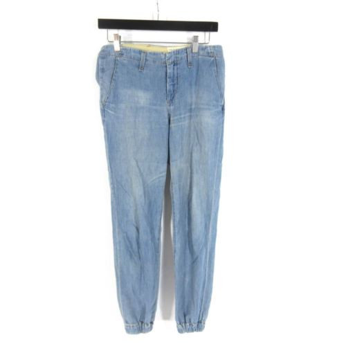27 Rag Bone Light Wash Soft Lightweight Cinched Ankle Joggers Leprix