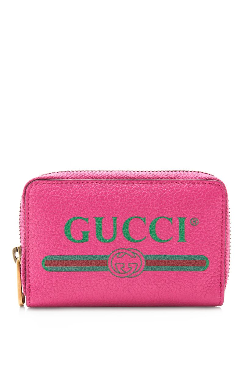 gucci pink card case