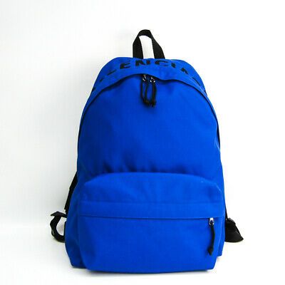balenciaga backpack blue