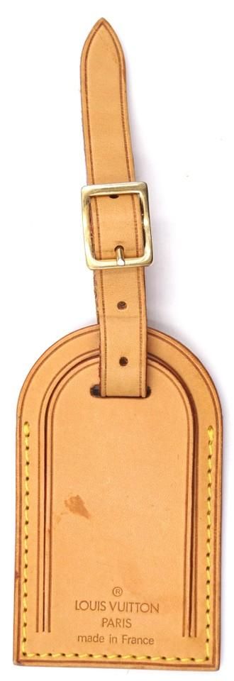 louis vuitton monogram luggage tag