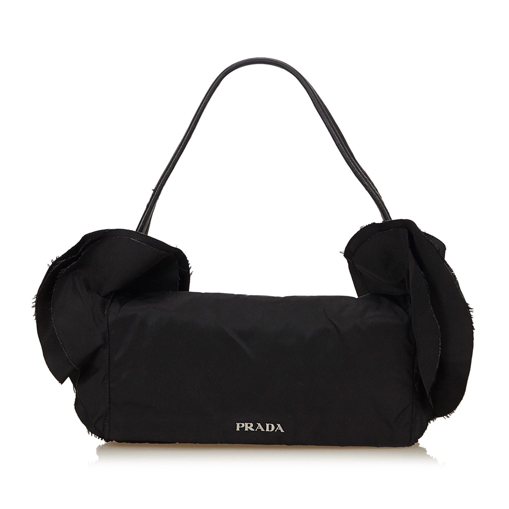 prada nylon ruffle bag