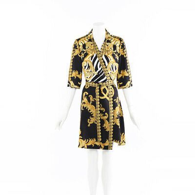 versace wrap dress
