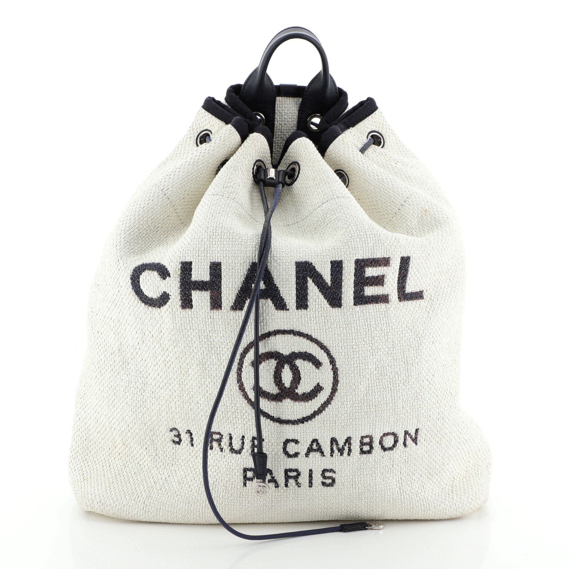 chanel deauville backpack