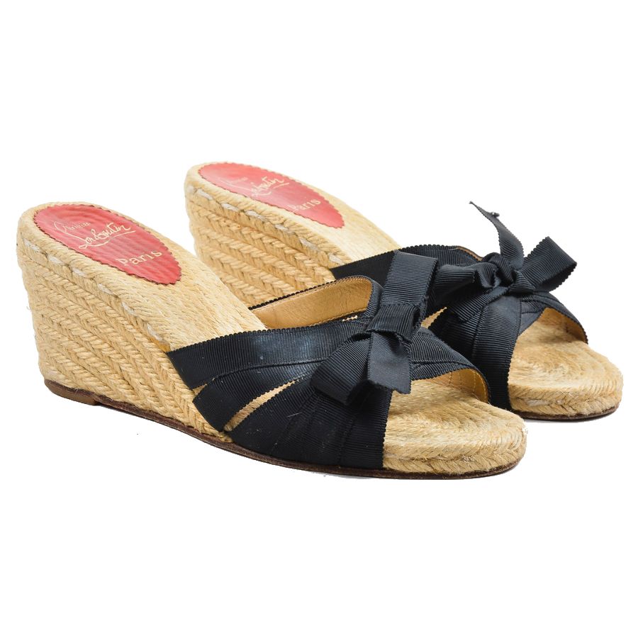Christian louboutin espadrille sandals Outlet