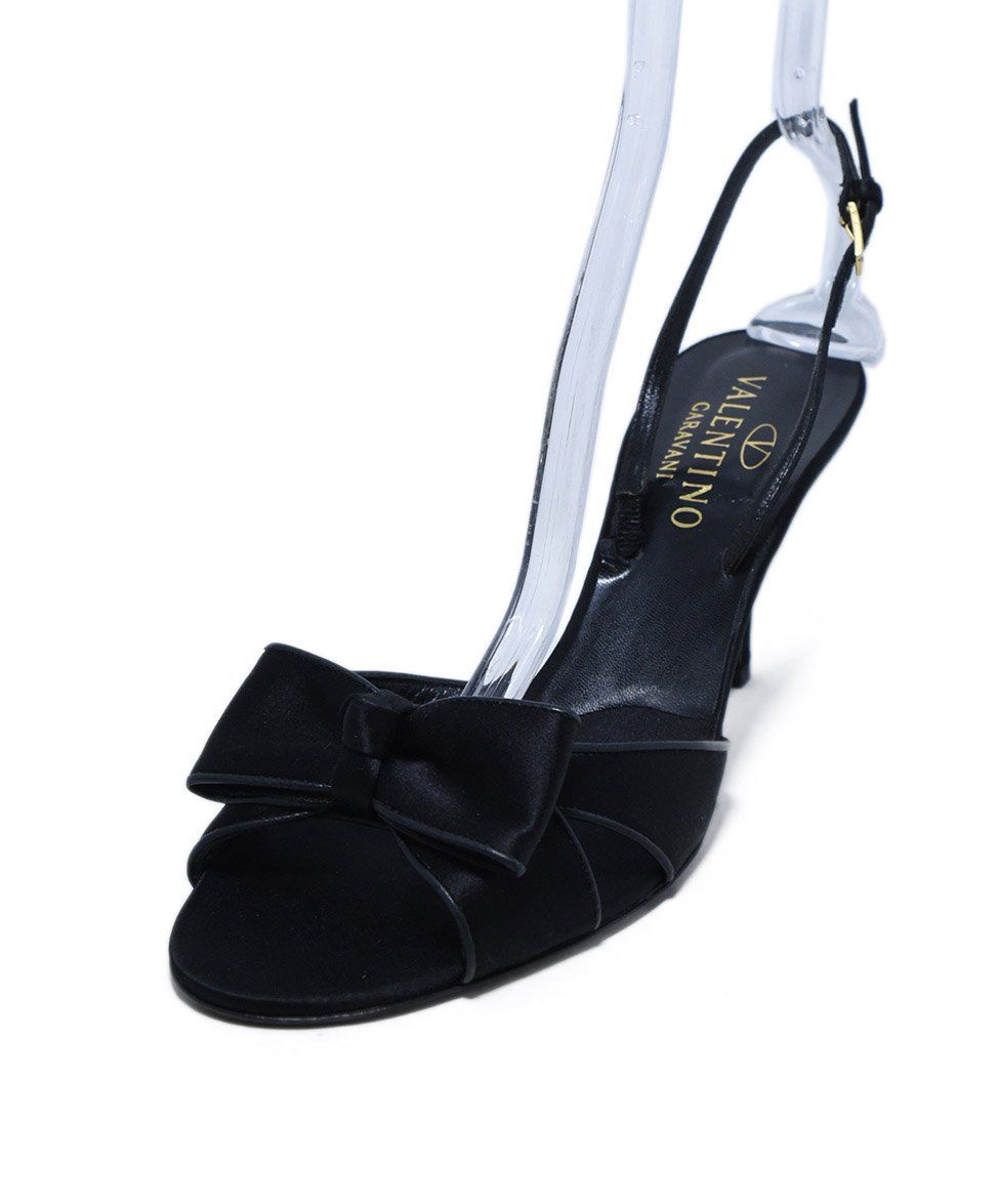 valentino black high heels