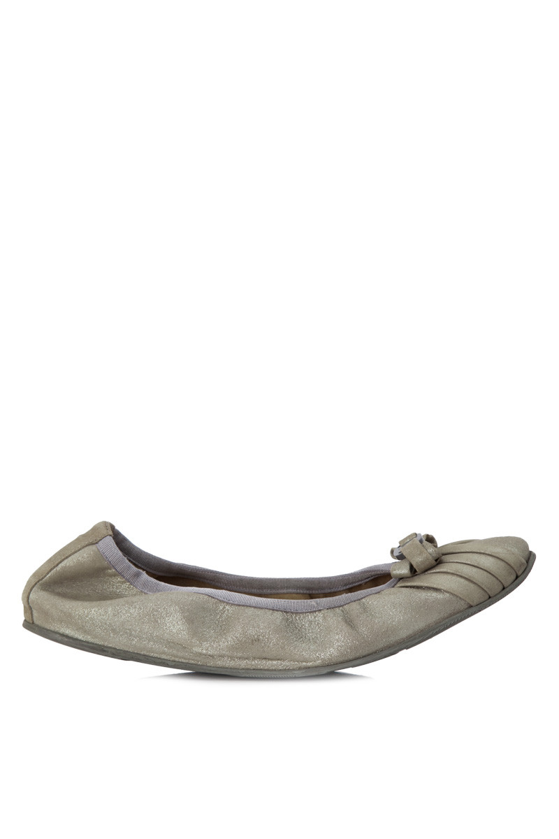 Pre Owned Salvatore Ferragamo Ballerina Flats Leprix