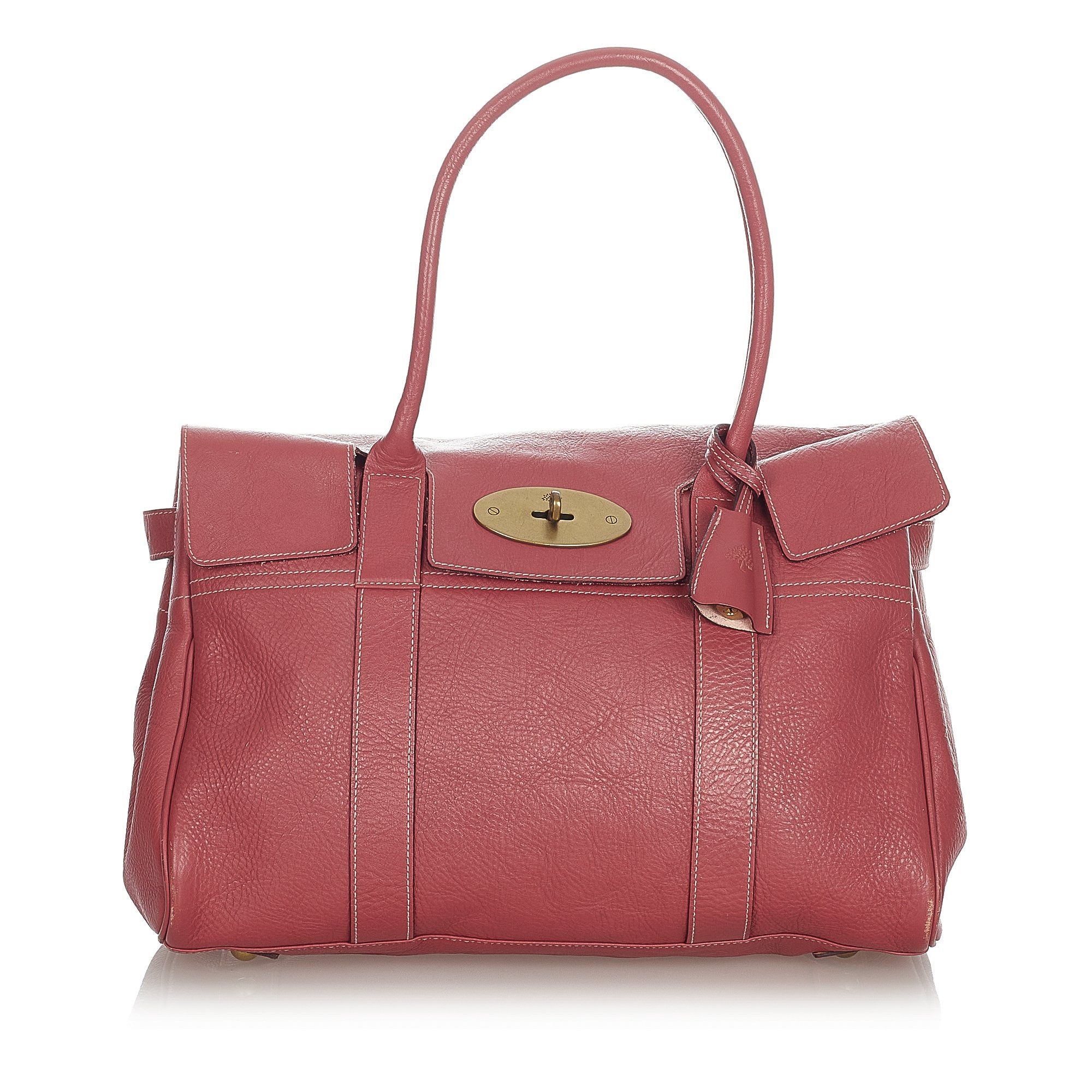 Vintage Authentic Mulberry Red Calf 