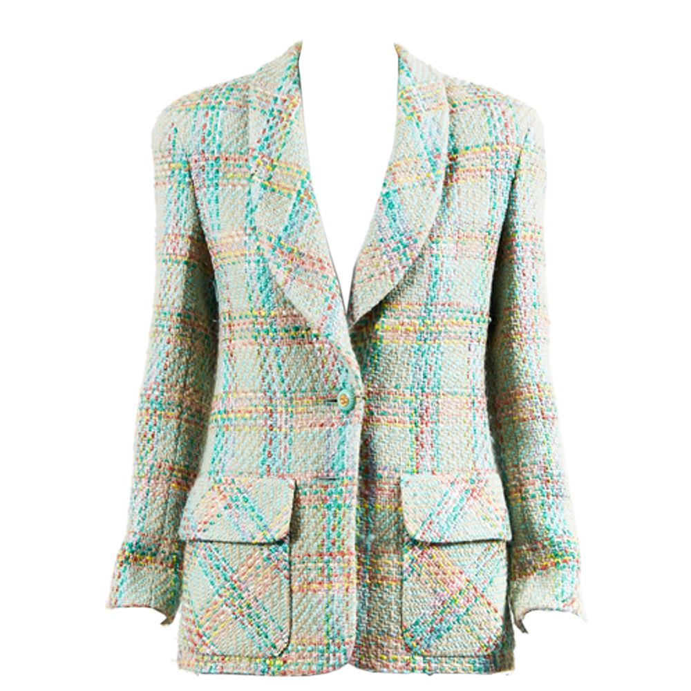 vintage chanel tweed jacket