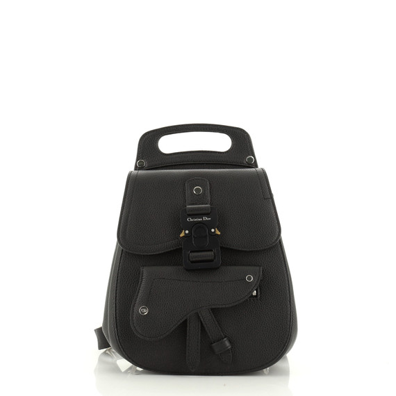 saddle backpack leather mini