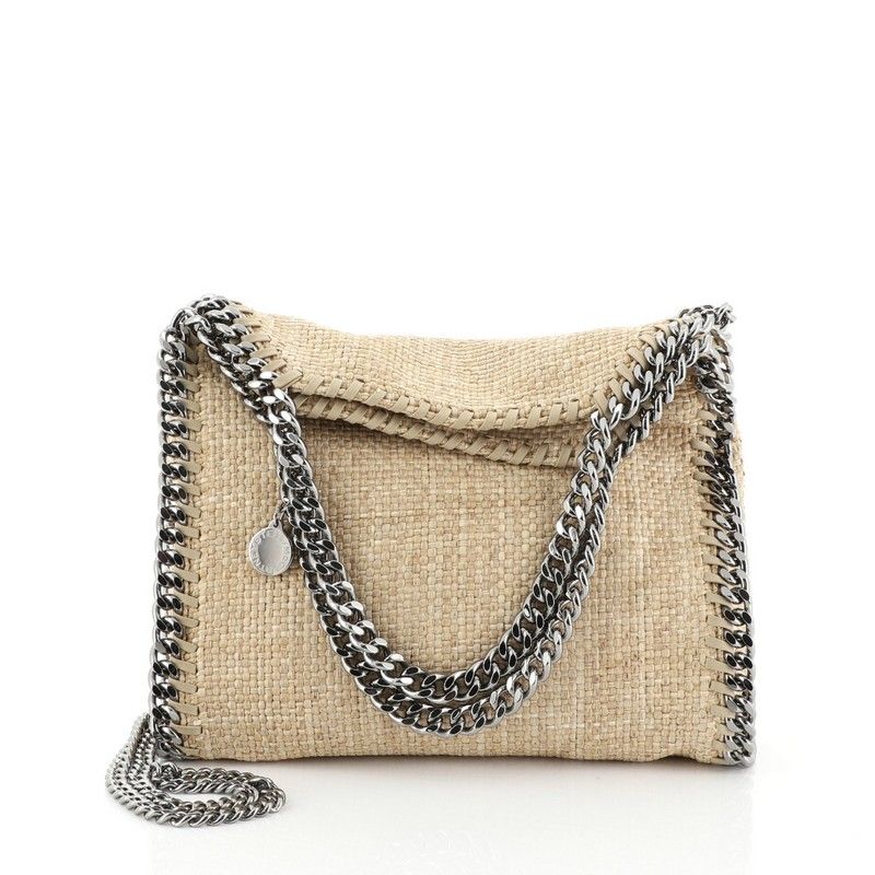 stella mccartney raffia bag