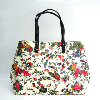 Tory Burch Kerrington Square Tote Floral Pattern Women S Leprix