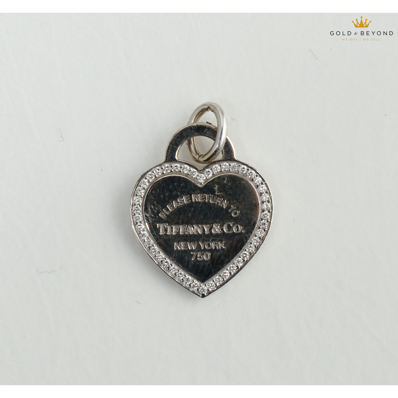 Tiffany And Co 18kt Return To Tiffany Diamond Heart Leprix Tiffany And Co 18kt Return To Tiffany Diamond Heart Leprix