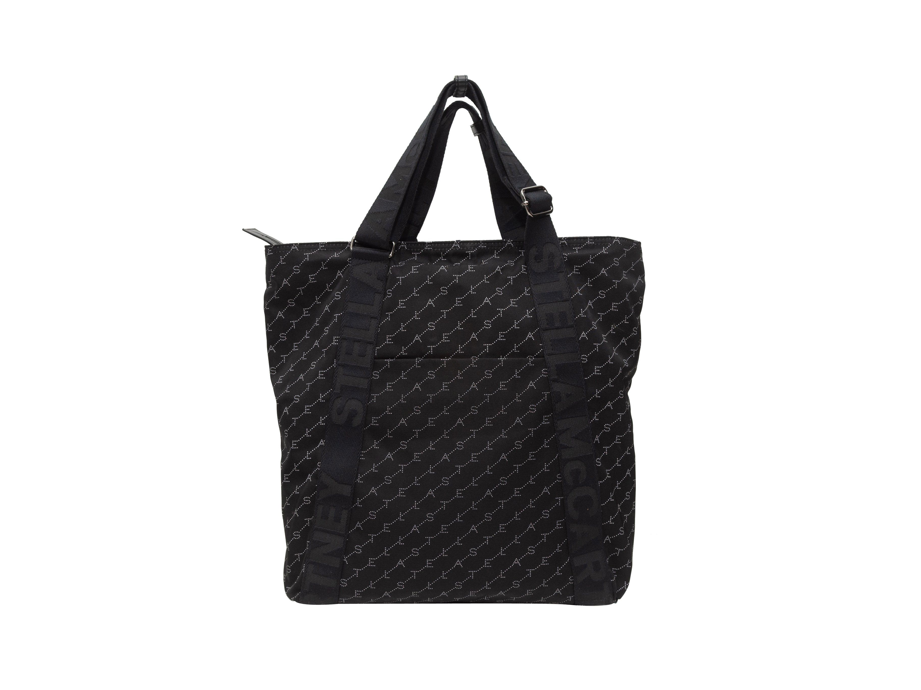 monogram nylon tote