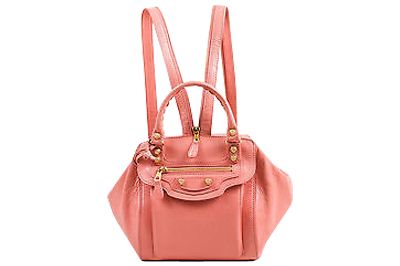 pink balenciaga backpack