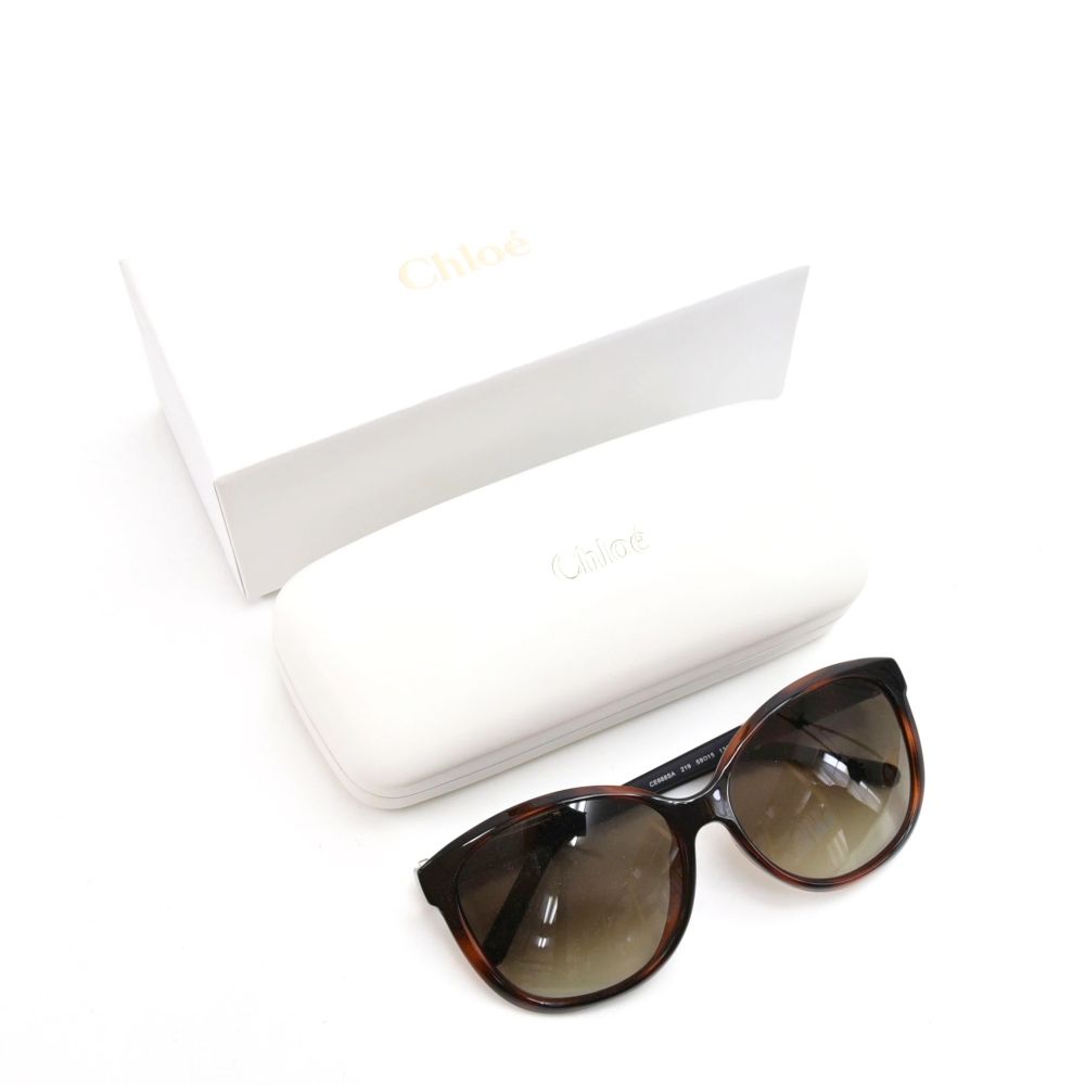 chloe tortoise shell sunglasses