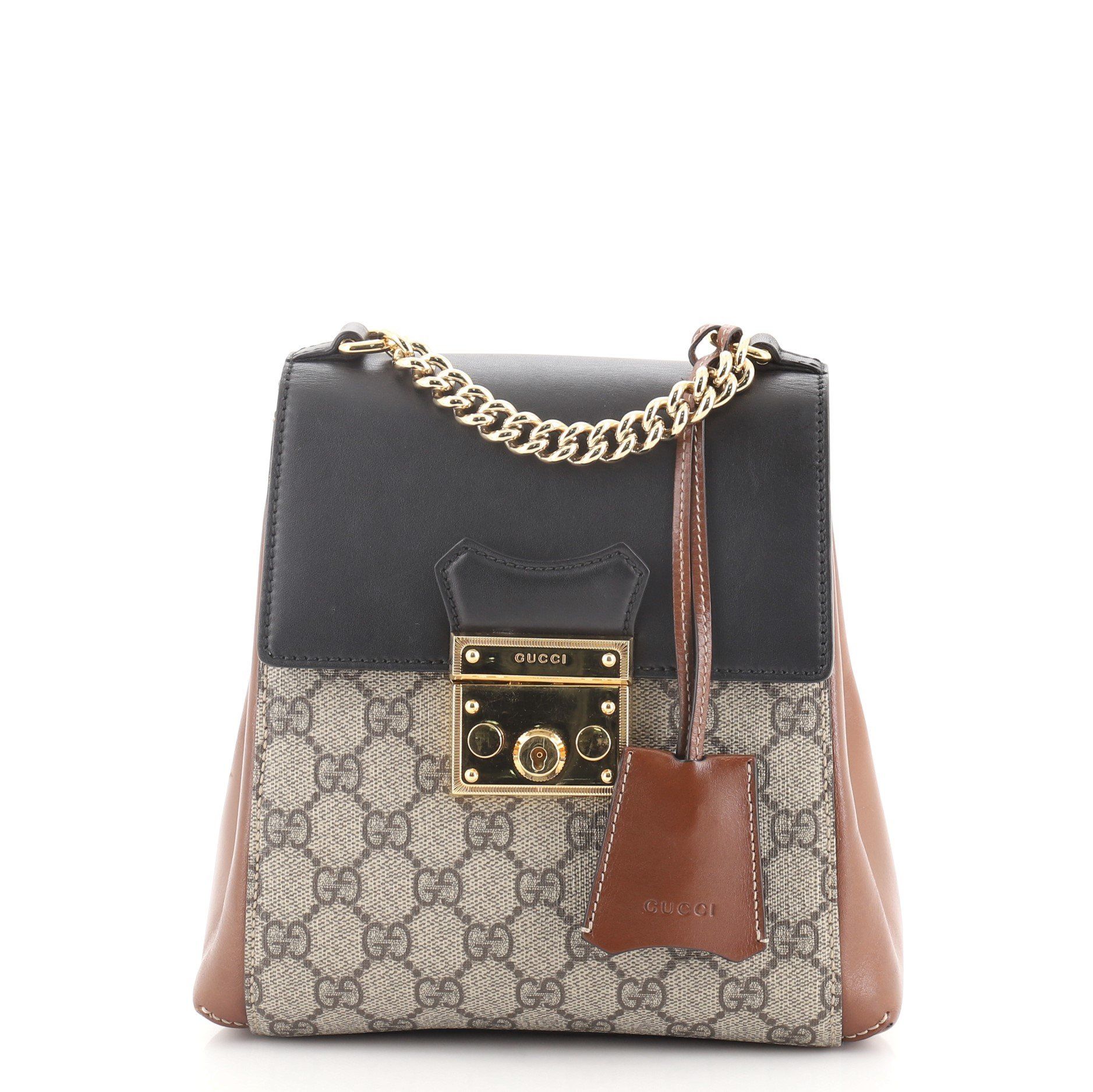 gucci padlock backpack