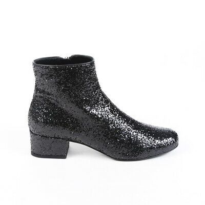saint laurent glitter boots