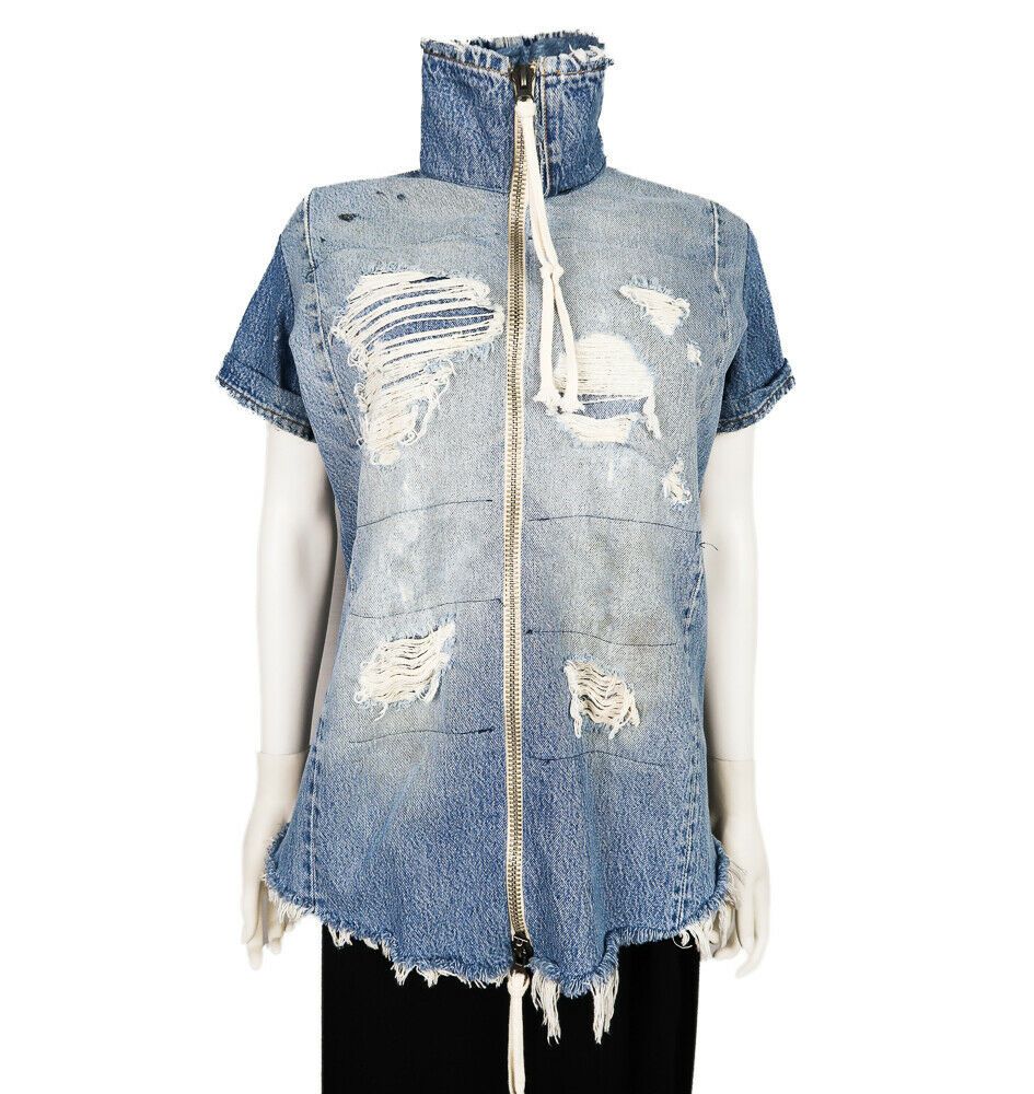 greg lauren denim jacket