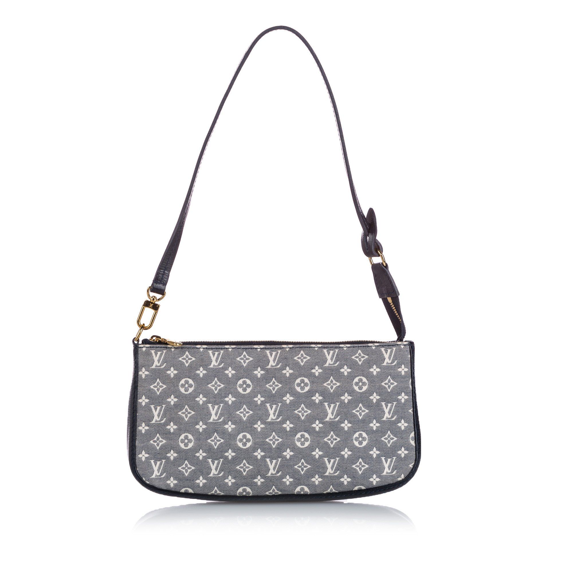 Vintage Authentic Louis Vuitton Monogram Mini Lin Pochette Accessoires |  LePrix