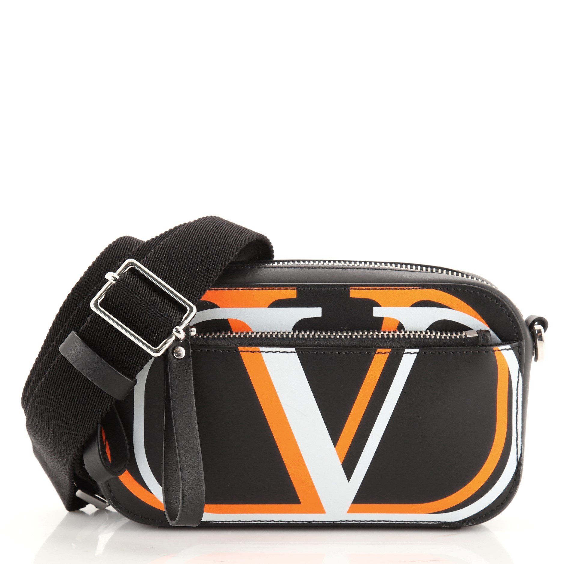 convertible belt bolsa in signature canvas