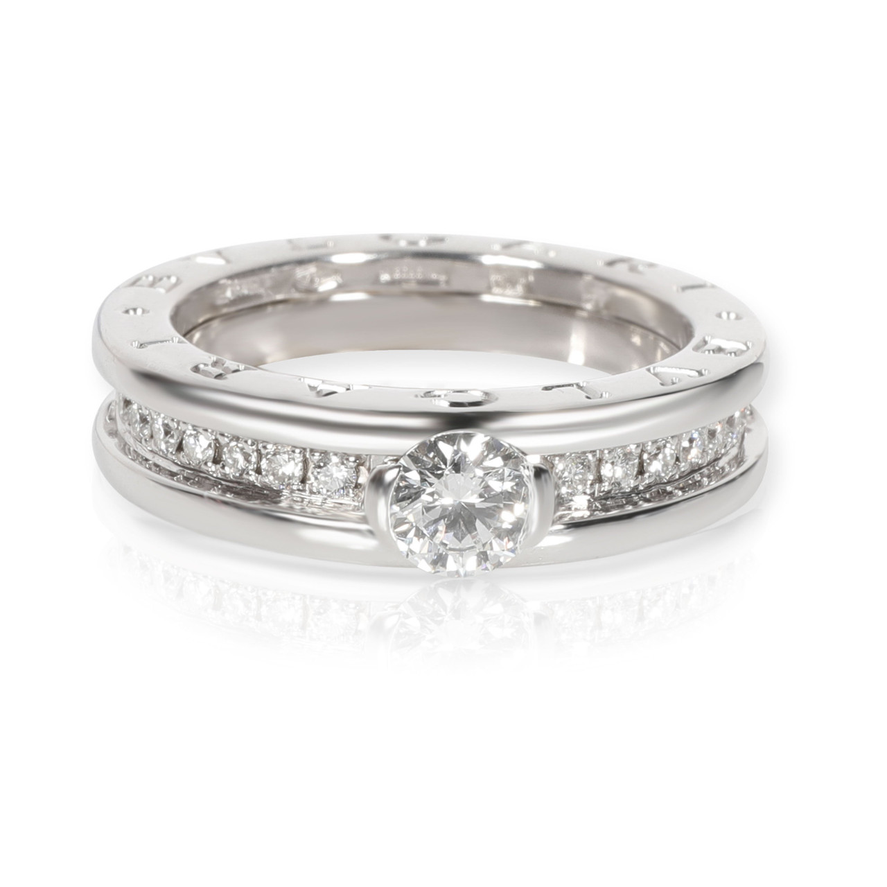 Bulgari B Zero1 Diamond Engagement Ring In 18k 2 Tone Gold Gia E Leprix Bulgari B Zero1 Diamond Engagement Ring In 18k 2 Tone Gold Gia E Leprix