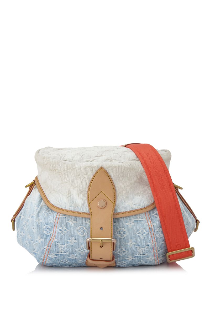 louis vuitton sunburst denim bag