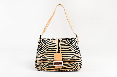 fendi zebra handbag