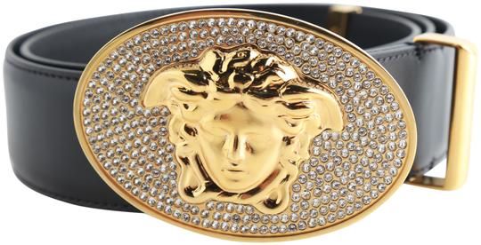 versace crystal belt