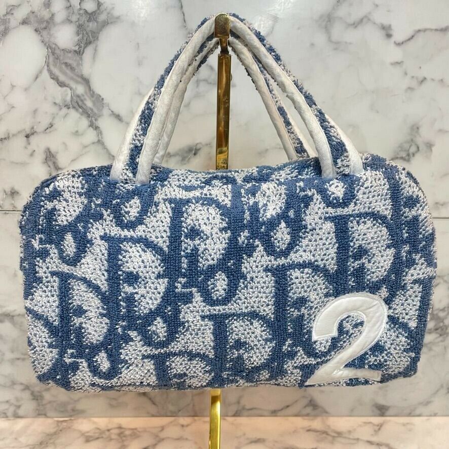 dior monogram blue