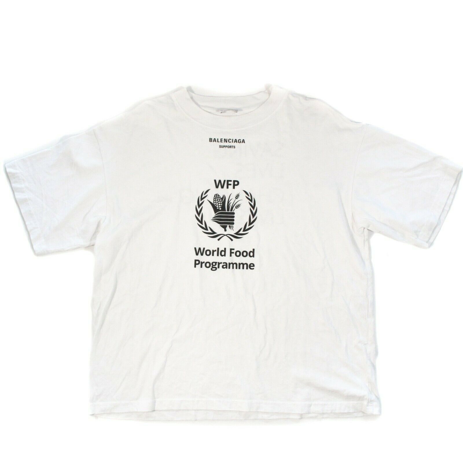 balenciaga tee white