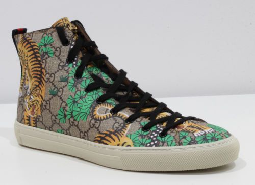 gucci lion shoes