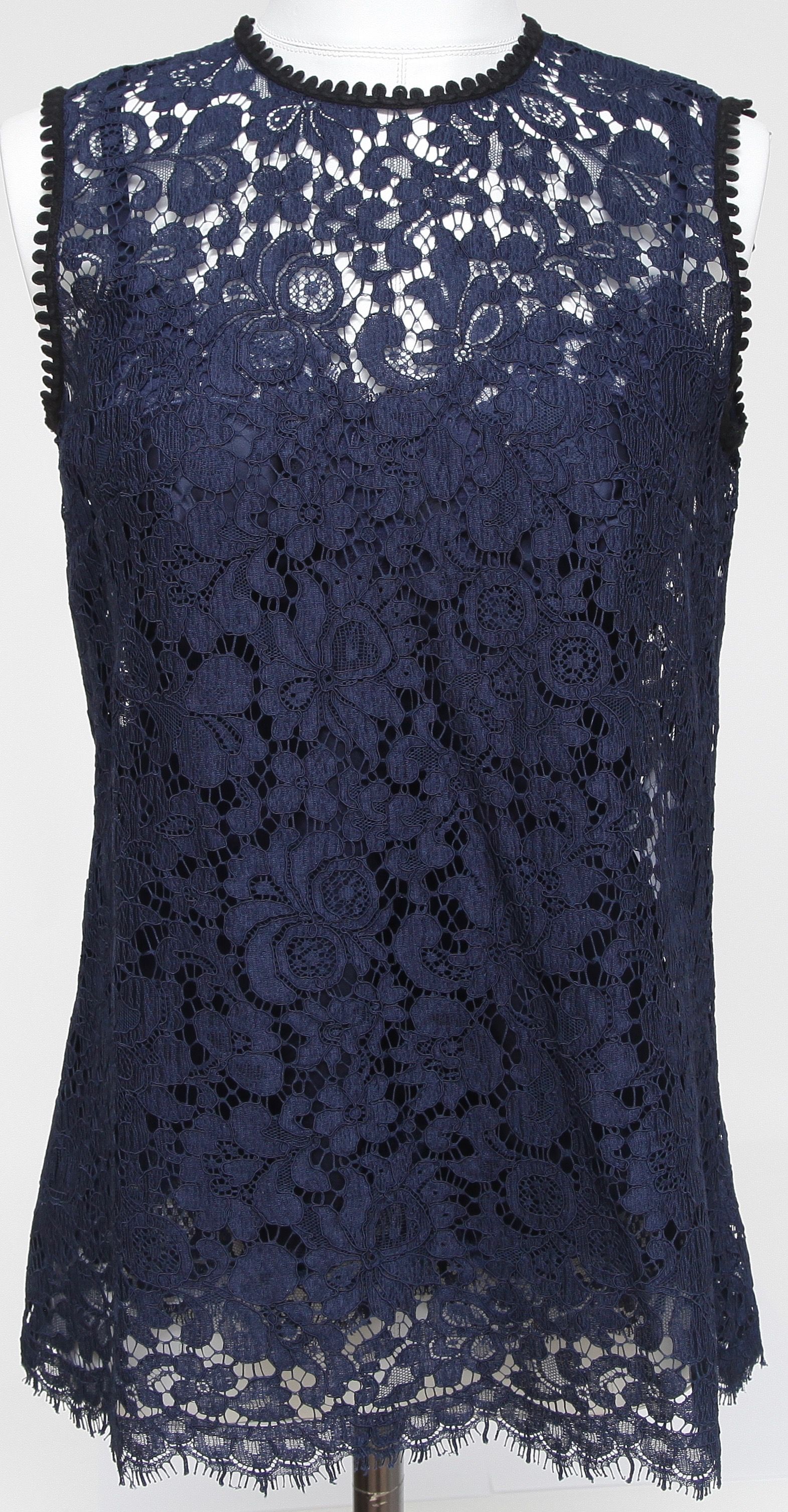 DOLCE \u0026 GABBANA Sleeveless Blouse Shirt 