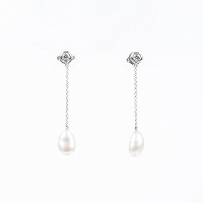 tiffany pearl earring