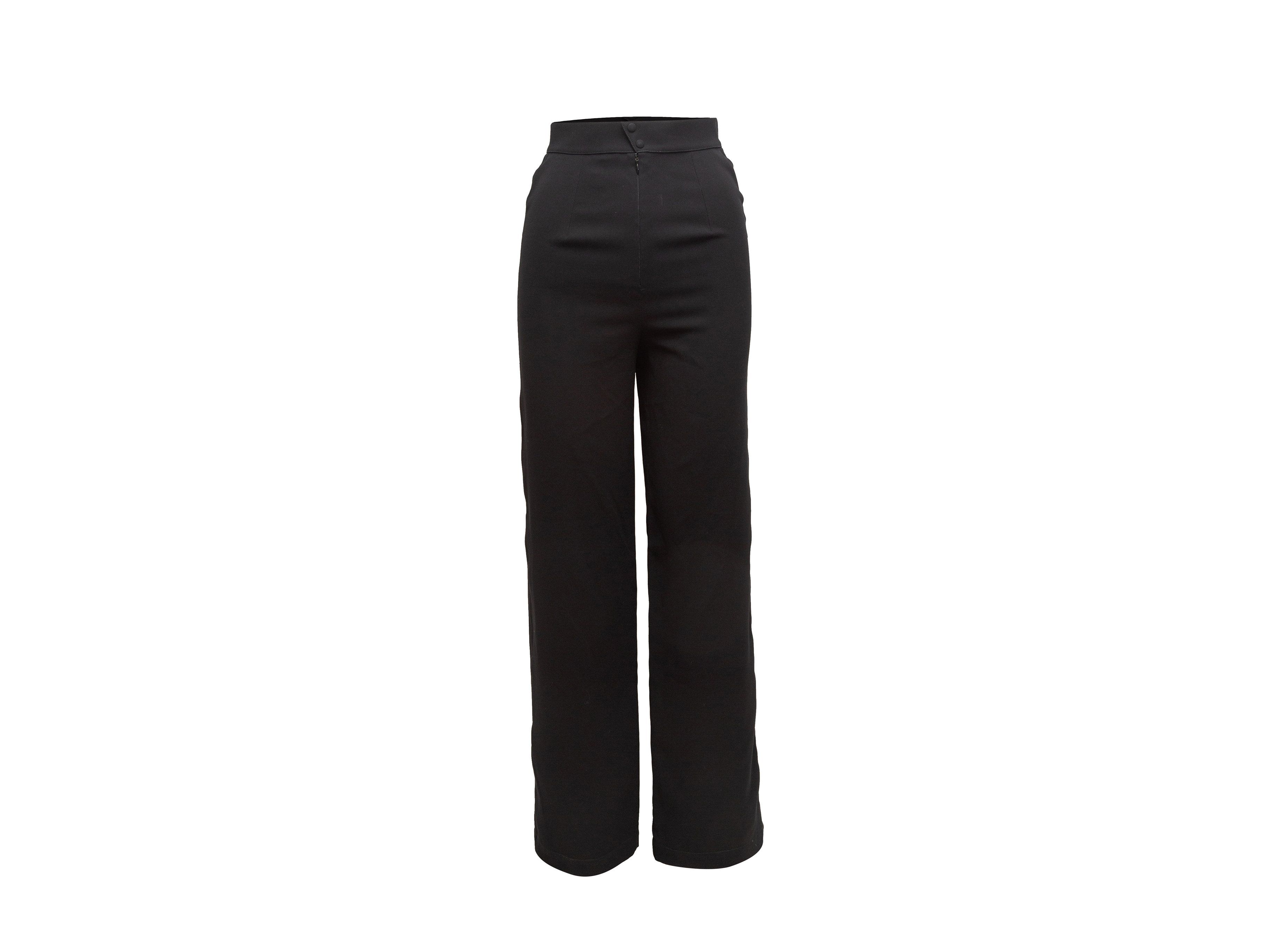Vintage Black Thierry Mugler Open Side 