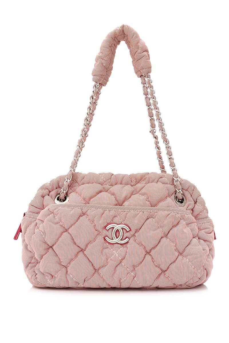 striped shoulder bag