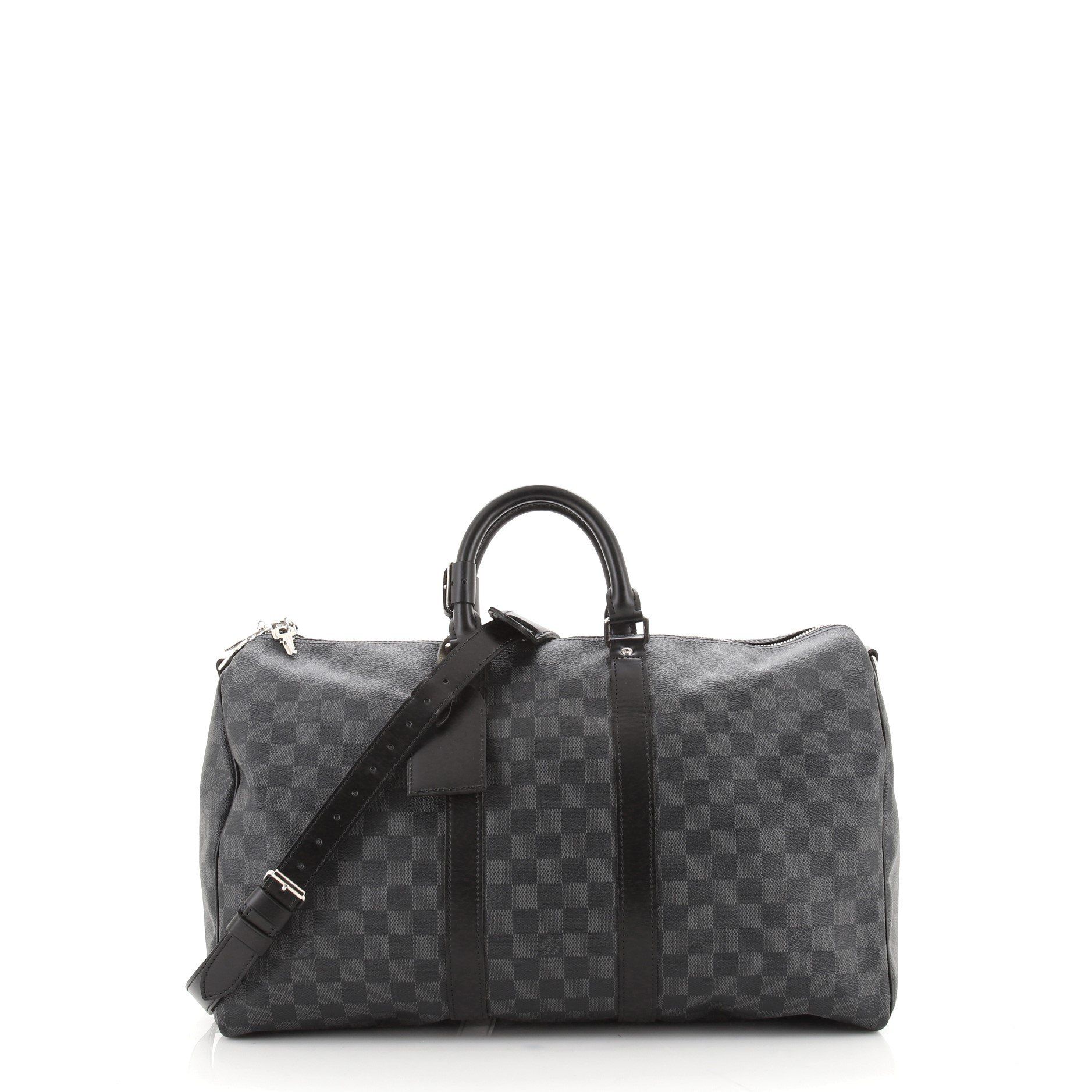 louis vuitton keepall 45 bandouliere damier graphite