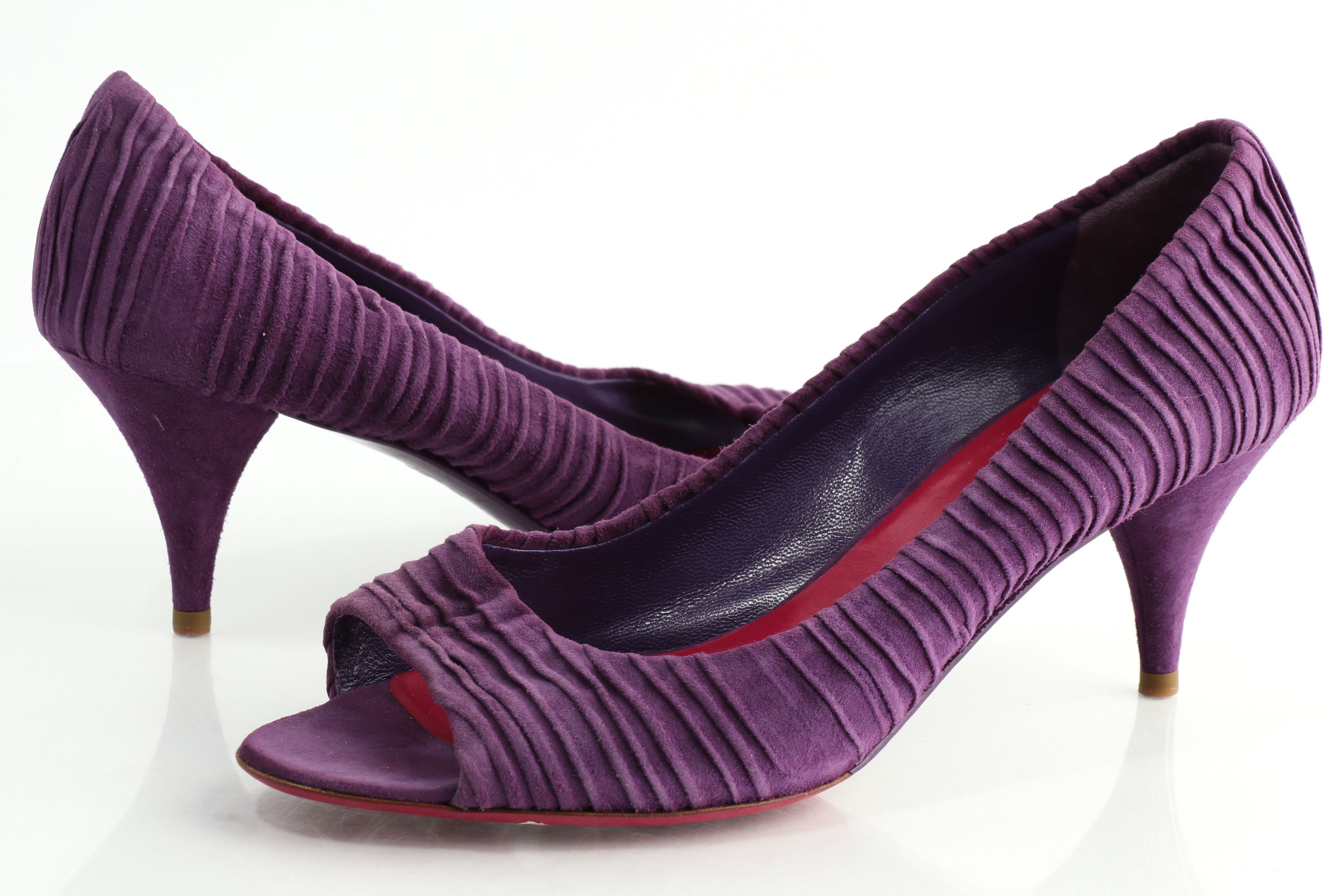 open toe kitten heels