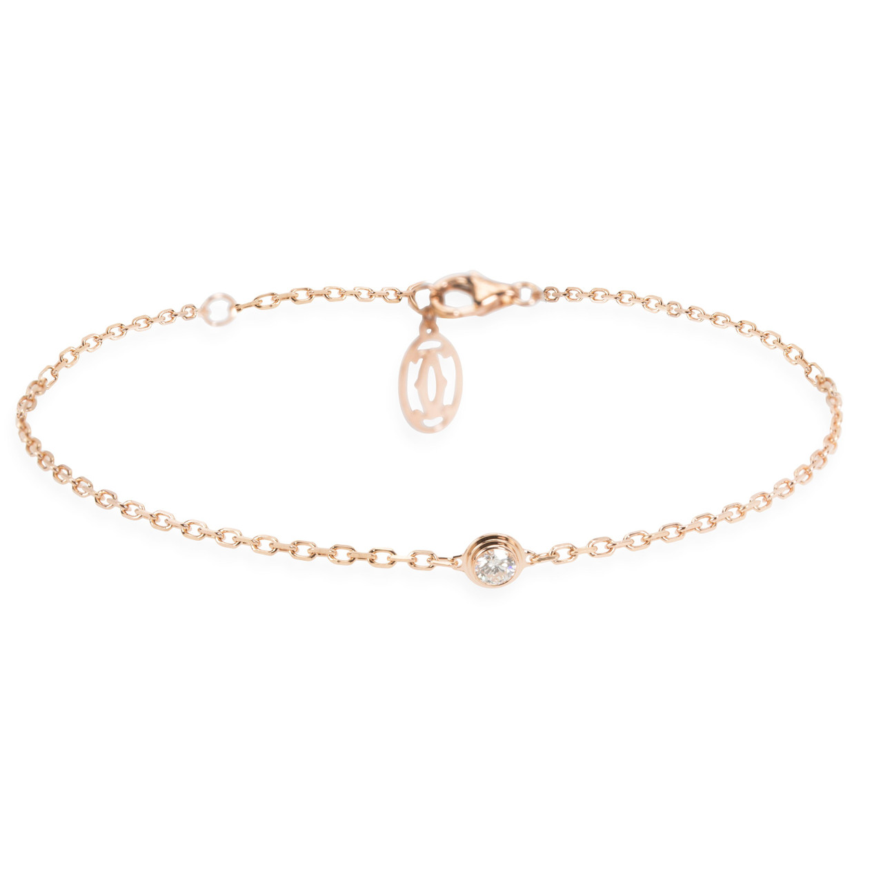 Cartier Diamants Legers Diamond Bracelet In 18k White Gold 0 10 Cartier Diamants Legers Diamond