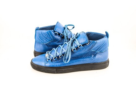 Balenciaga Arena Blue High Top Sneakers Leprix