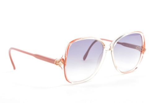 gucci pink clear glasses