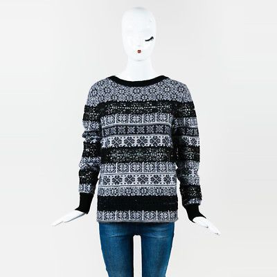 chanel striped sweater
