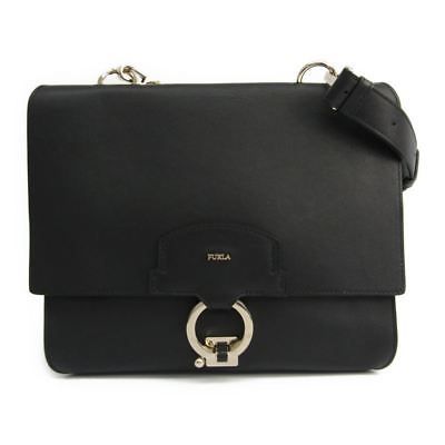 gray leather shoulder bag