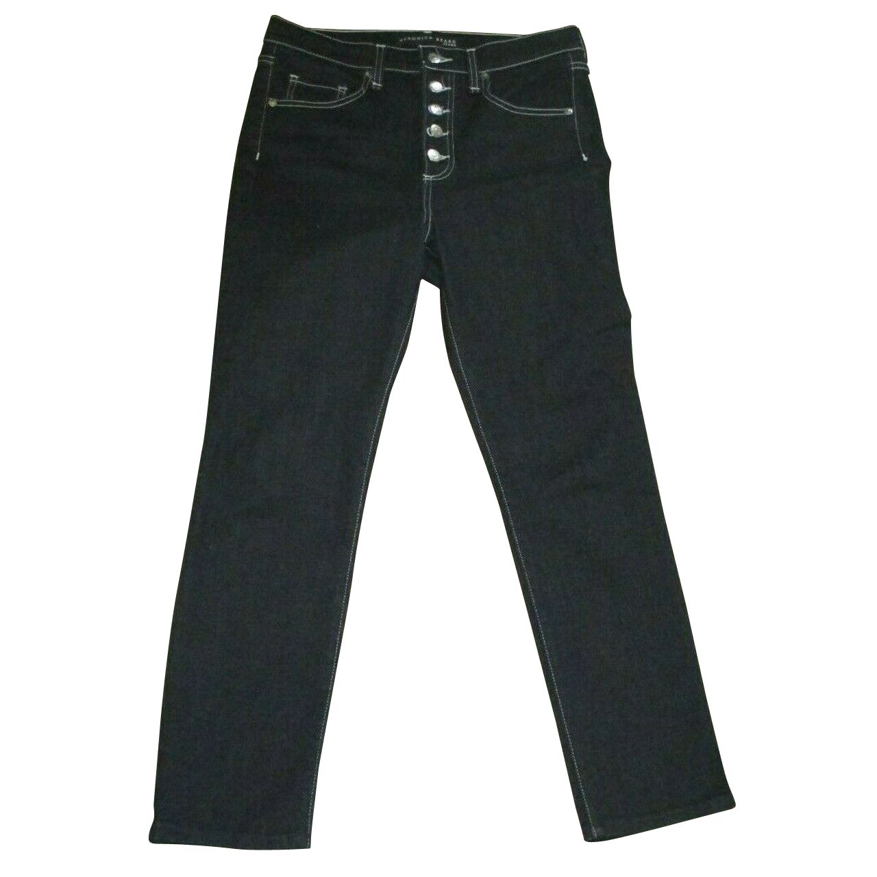 veronica beard button fly jeans