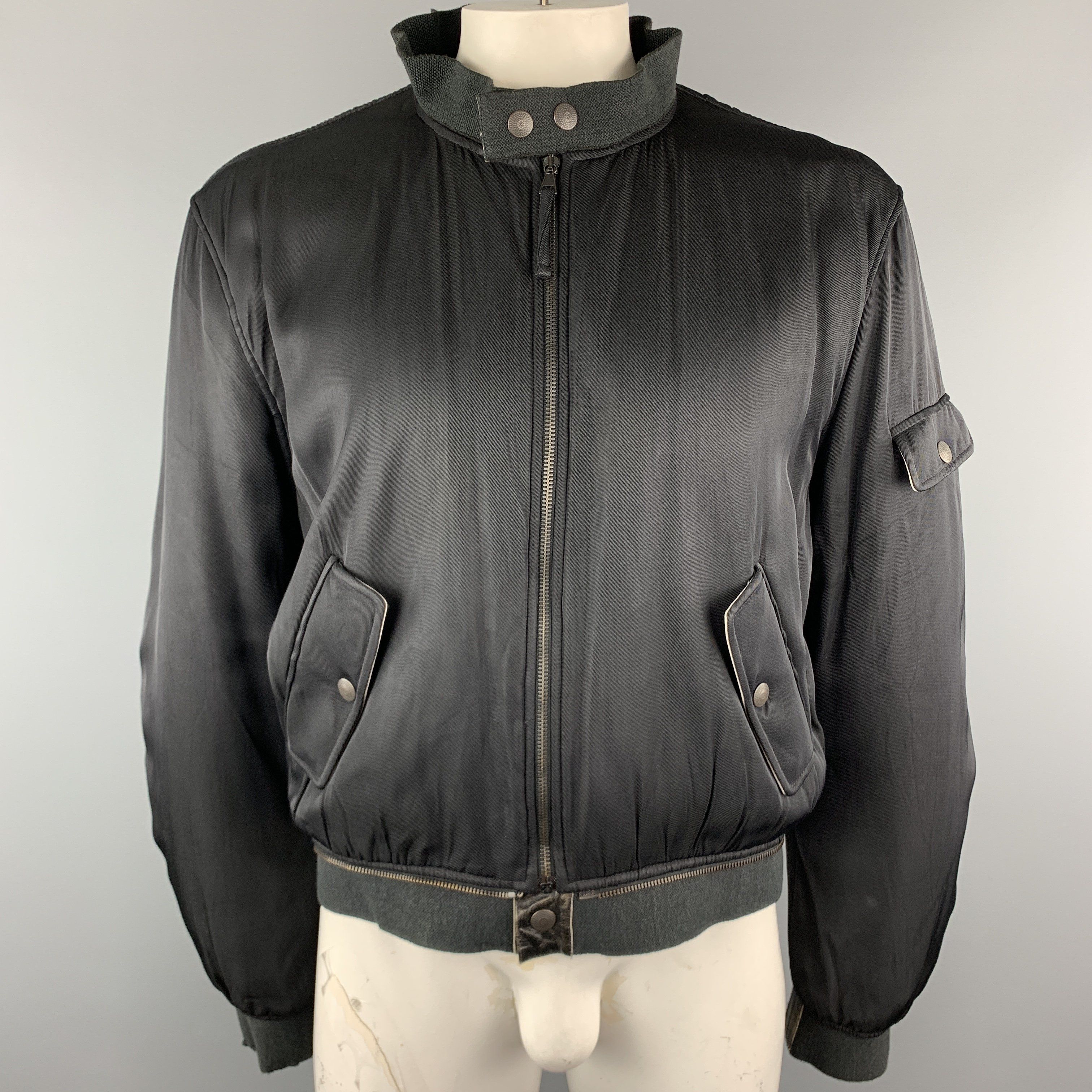 jean paul gaultier bomber jacket