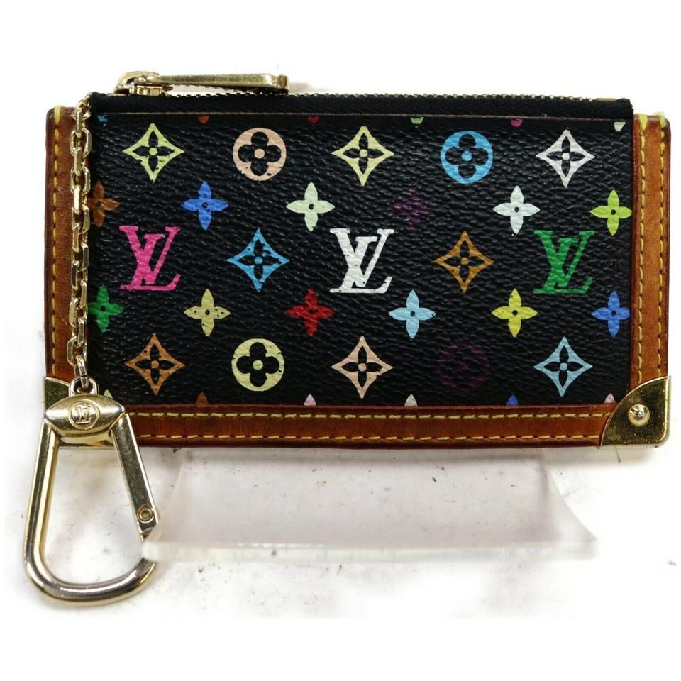 lv multicolor key pouch