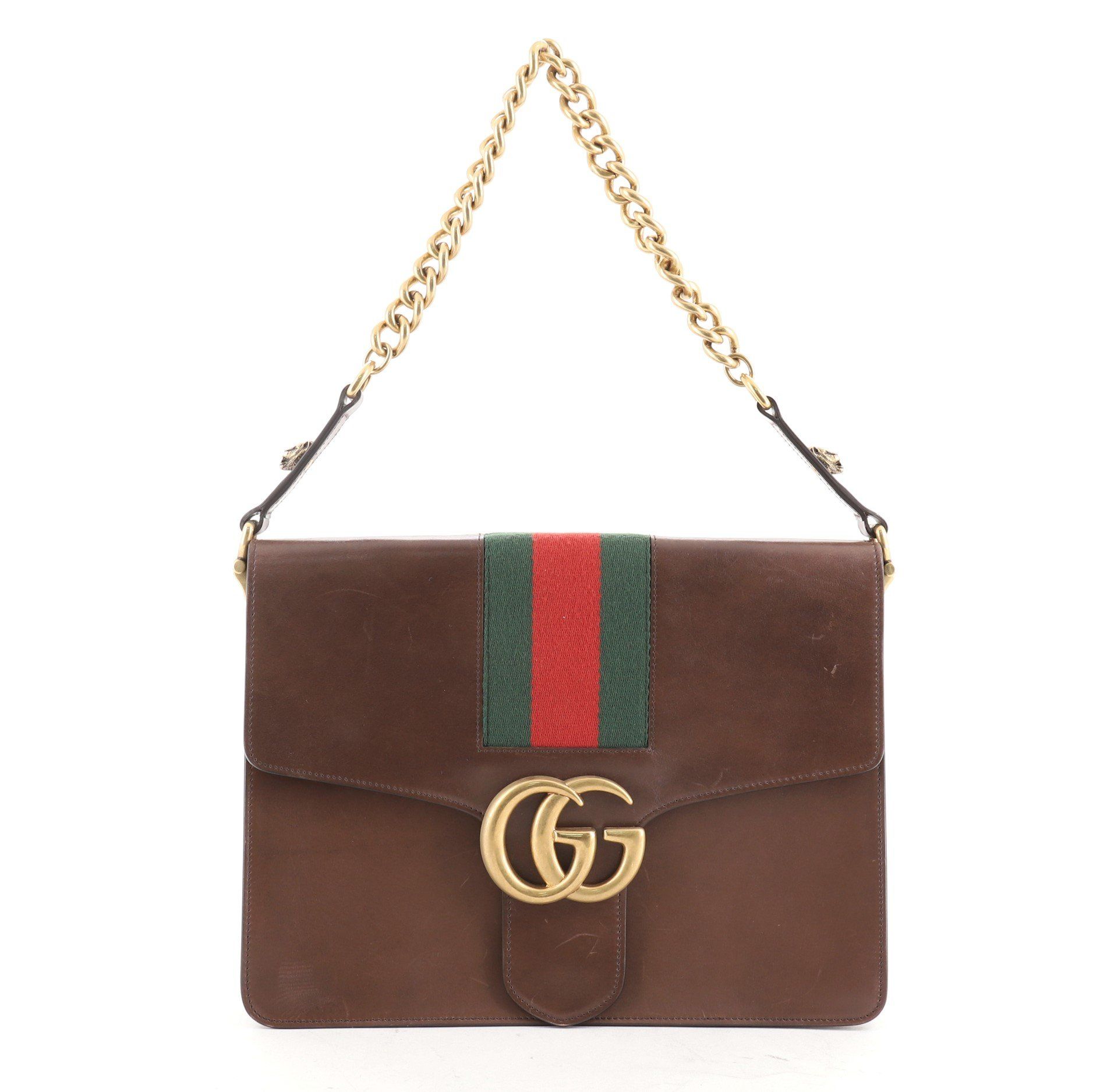 gg marmont chain shoulder bag