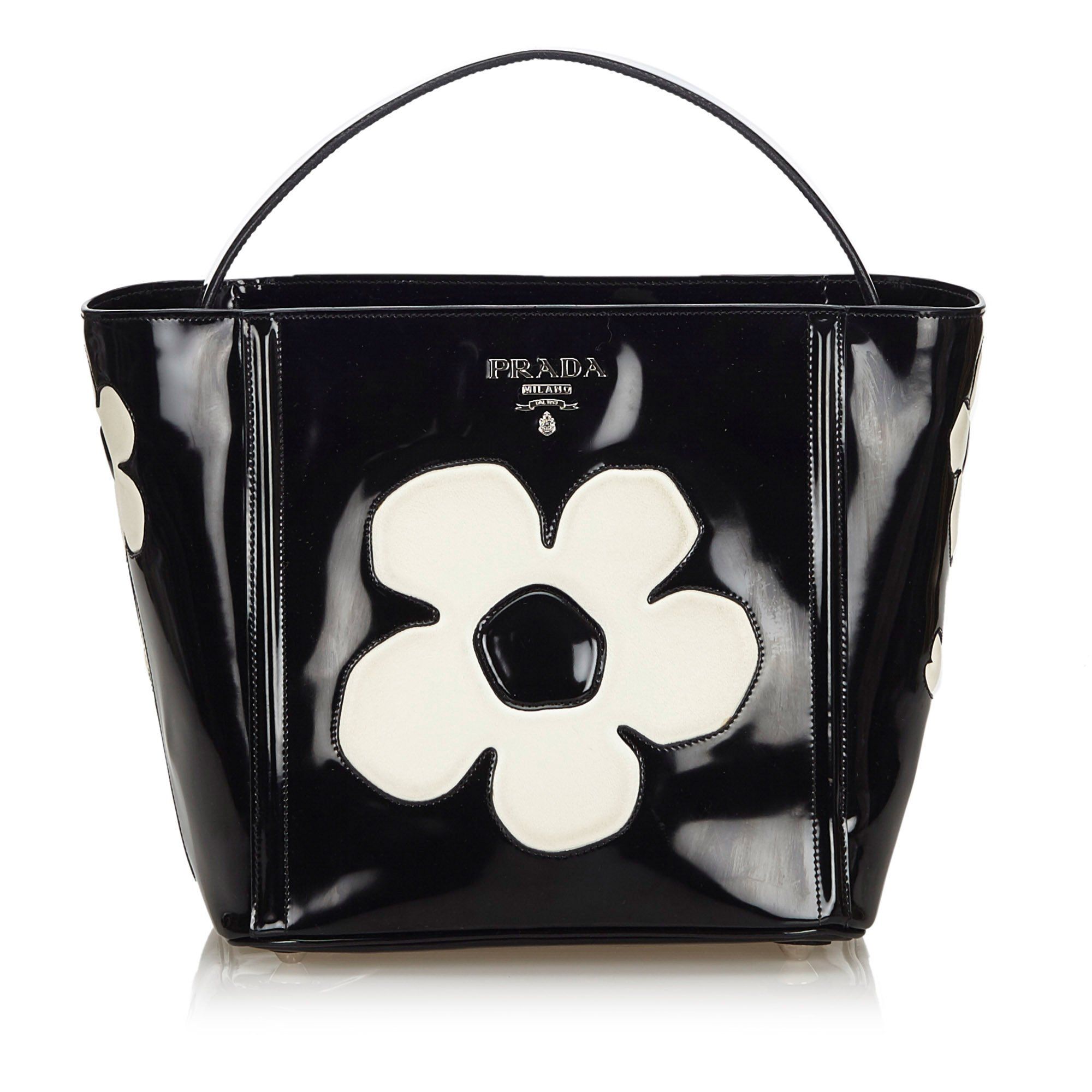 prada floral bag