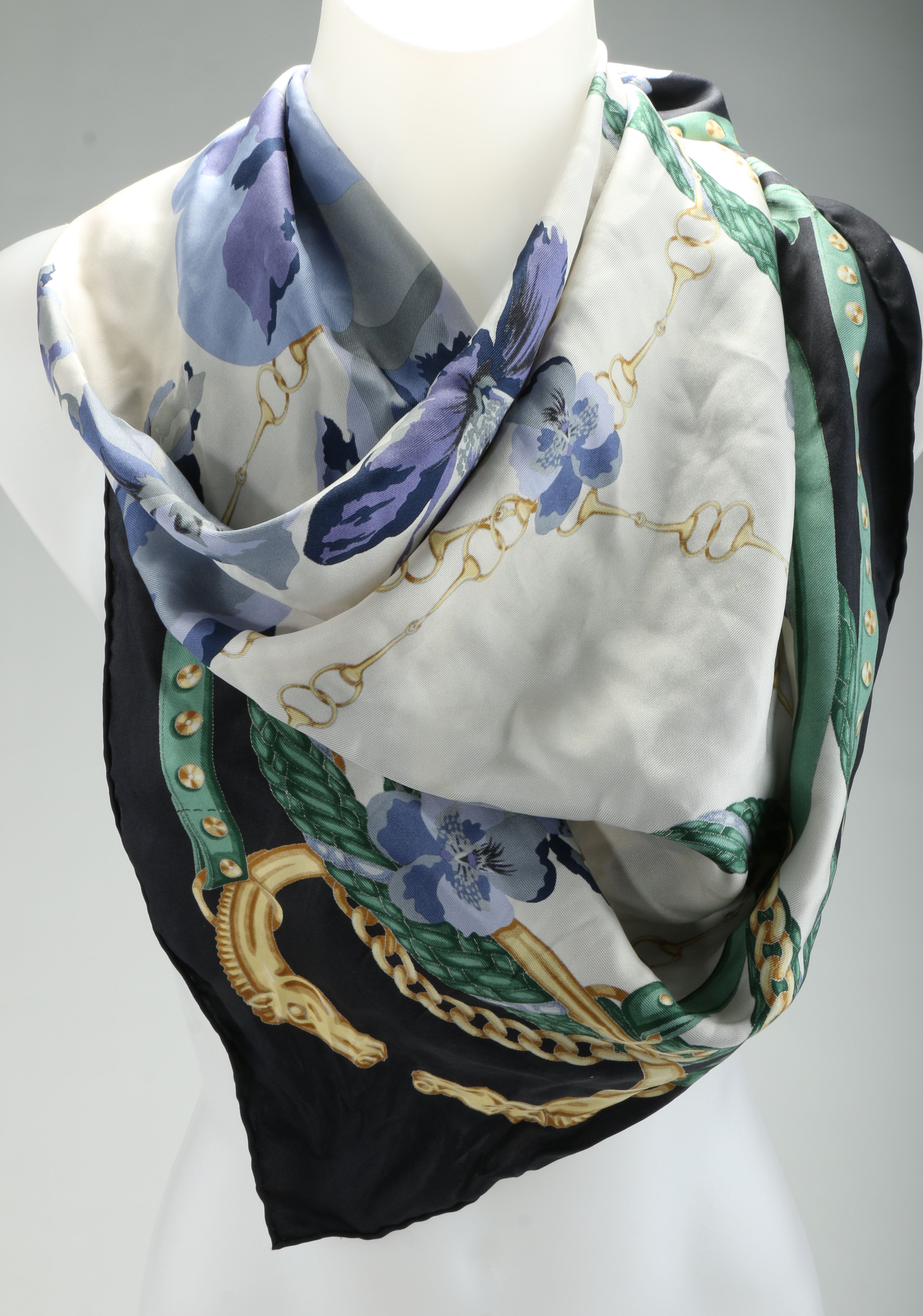 gucci bloom silk scarf