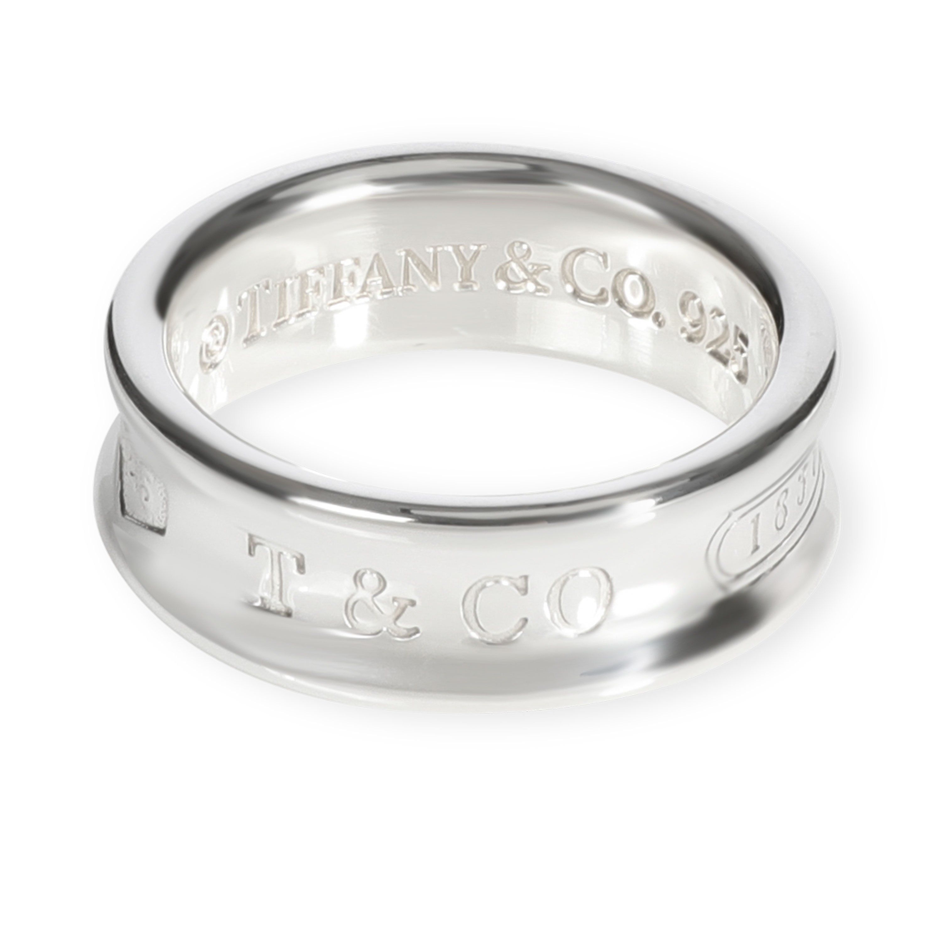 tiffany sterling silver ring 1837