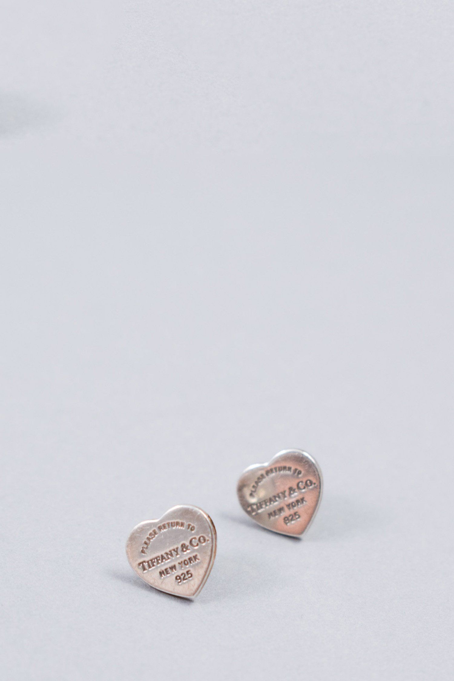 Tiffany \u0026 Co. Mini Heart Tag Earrings 